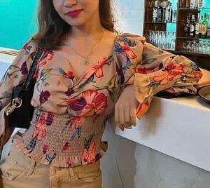 Floral Smocked Blouse