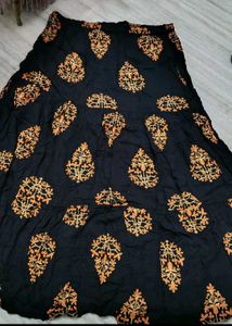 Combo of 2 Bohemian Tiered Maxi Skirts