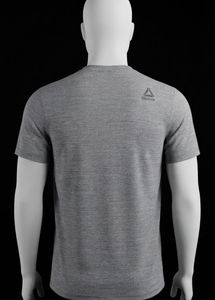 Reebok Men's Grey Graphic T-Shirt