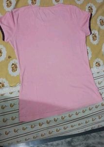 Cute Pink "Follow Your Heart" Graphic T-Shirt