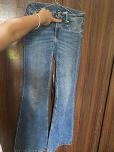 h&m bootcut denim jeans