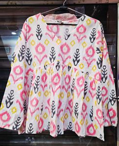 New Jaipuri Pure Cotton Kurti