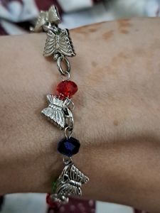 Combo Of Beautiful Crysta Hoops and Bracelet