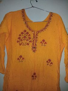 Yellow Kurta