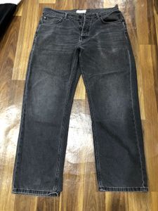 Men's Grey Wash Denim Jeans