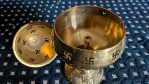 Brass Akhand Diya.