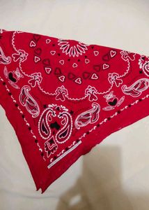 ✨Red Paisley Bandana🧣✨No Swap