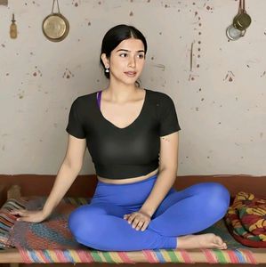Blue Women's Leggings