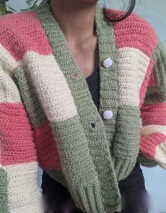 Crochet Patchwork Cardigan