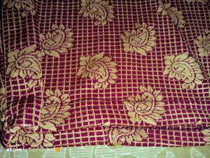 Elegant Maroon &amp; Gold Banarasi blouse