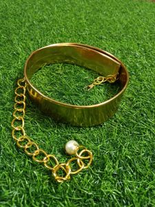 Rose Gold Tone Statement Belt