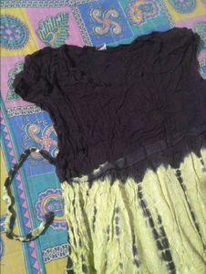 Tie-Dye Bohemian dress