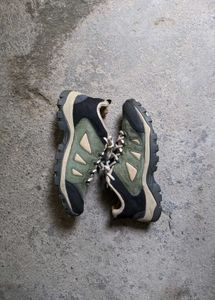 Durable Green Hiking Boots