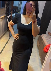 Elegant Black bodycon dress❤️🦋