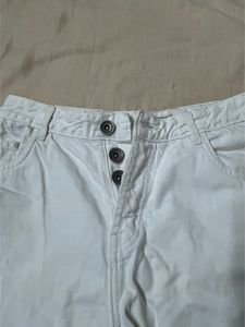 White Shorts(high Waist)