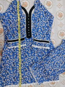 Co-ord Set With Neck Patti