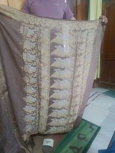 Elegant Brocade Saree with blouse