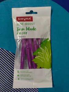 Sirona Aloe-Boost Twin Blade Razor