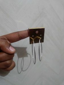 Hammered Hoop Earrings