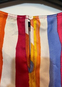 Forever 21 Vibrant Striped Sleeveless Top