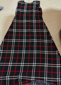 Checkered Maxi Dress