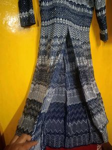 Stunning Sequined Ethnic Gown