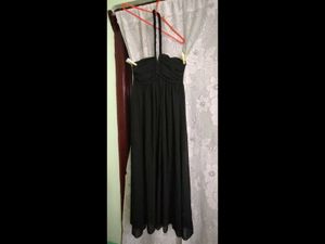 Elegant Black Halter Neck Maxi Dress