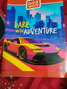 Quick Work Notebook - Dare With Adventure