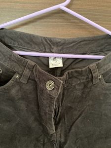 Branded New Courdroy Black Pants Ladies