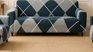 Stylish Argyle Sofa Slipcover