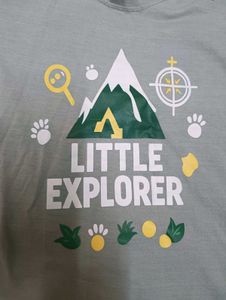 Little Explorer T-shirt and Shorts Set