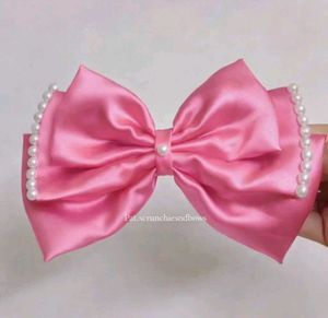 Pearl Embellished Hair Bow (pack of 1)