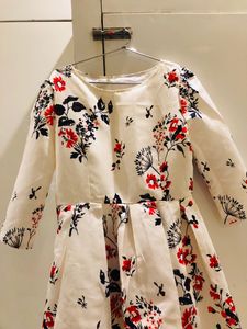 Chic Floral Print Dress
