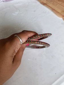 Elegant Rhinestone Bangles Set
