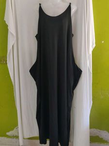 Emery rose Black Sleeveless Maxi Dress