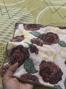 Set of 2 Floral Print Handkerchief