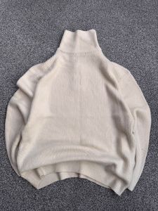 Cozy Cream Half-Zip Sweater
