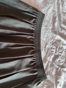 Pleated A-Line Skirt