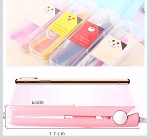 {2} Mini Pink and Black Hair Straightener (RH)