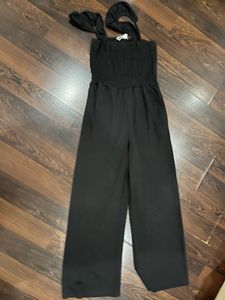 Black off shoulder Jumpsuit