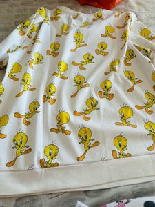 Tweety Bird Print T-Shirt