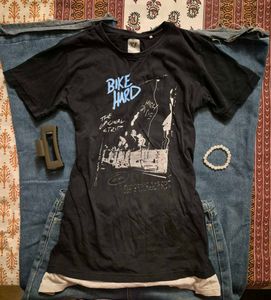 graphic y2k punk grunge bike hard tee shirt