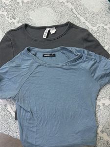 2-Pack Women's Cropped Tops