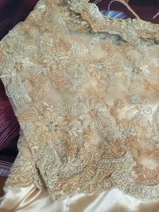 Gold Lace Gown