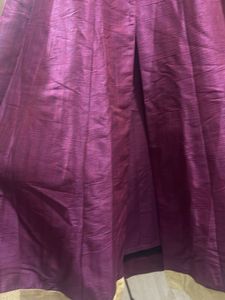 Wine A Line 3 Pc Dress