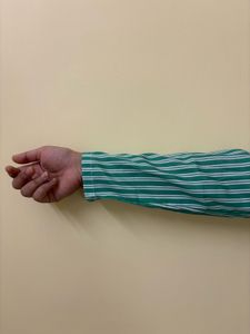 brand new Striped Green Button-Up formal Shirt gir