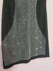 Sparkling Black Mini Dress
