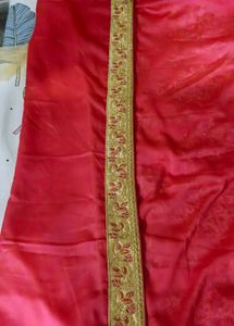 Embroidered Net Saree