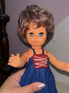 Vintage Doll ( stain on the face)