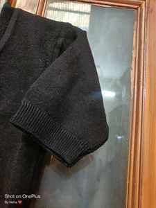 Winter Wear Black Colour Blouse